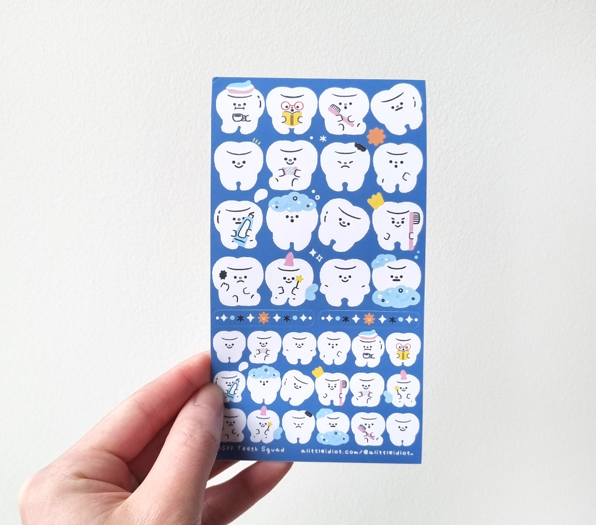 Tooth Squad Sticker Sheet