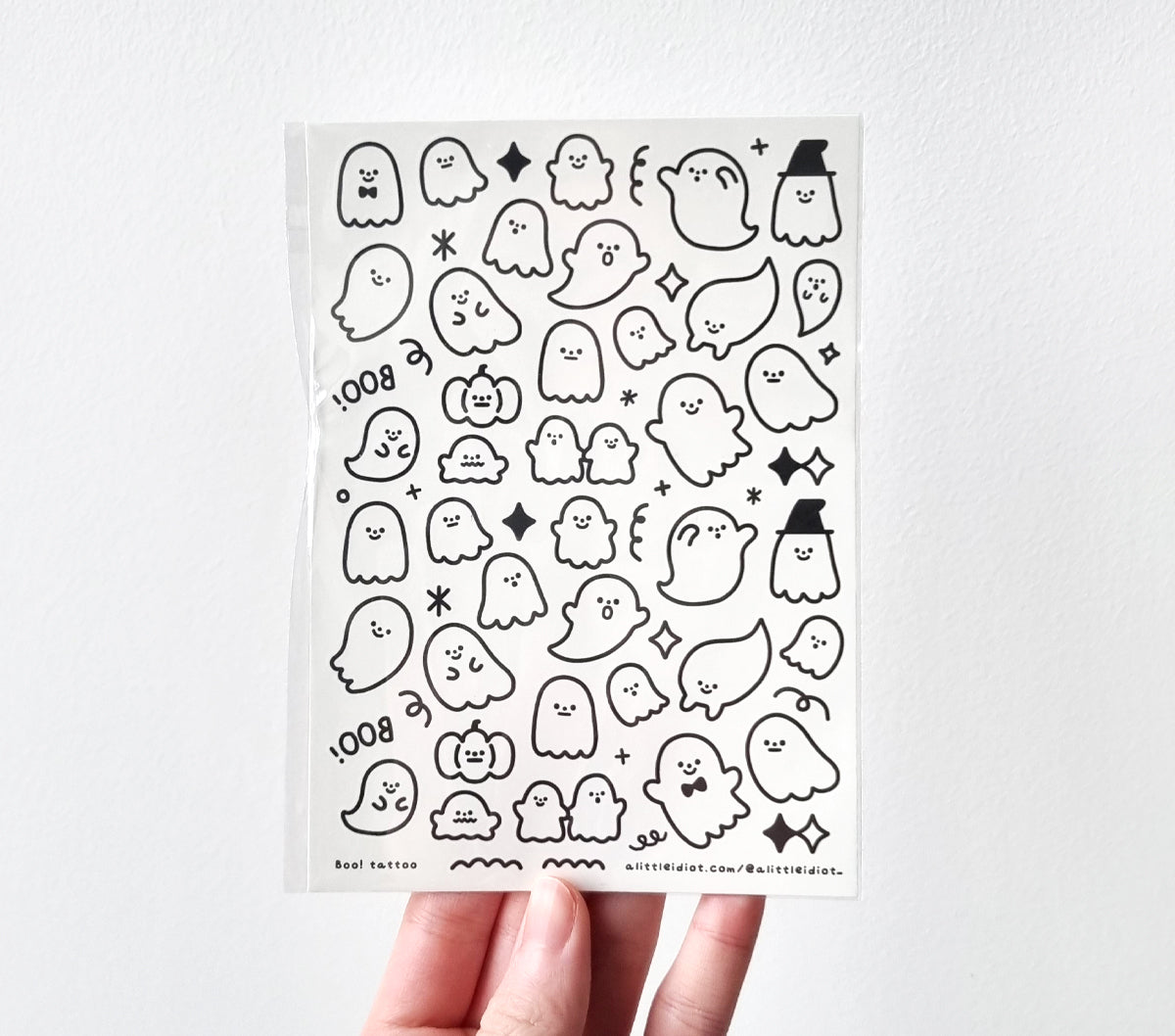 Temporary Tattoo Sheet