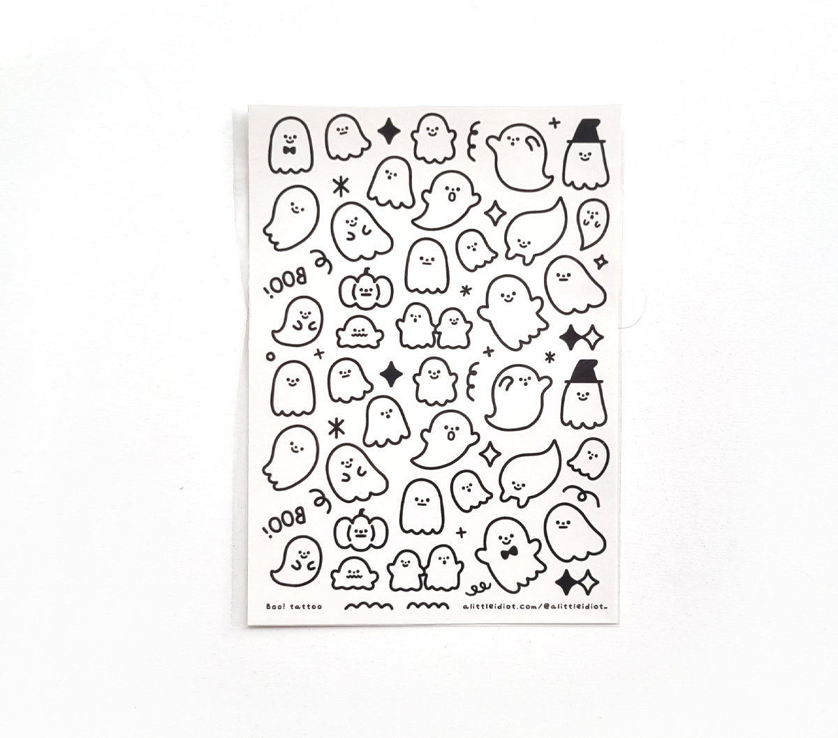 Temporary Tattoo Sheet