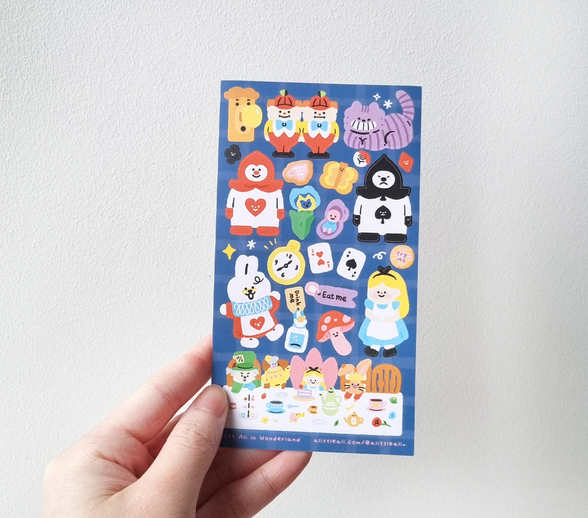 Ali in Wonderland Sticker Sheet