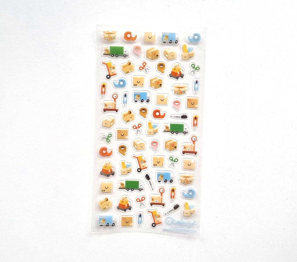 Packing & Shipping Sticker Sheet