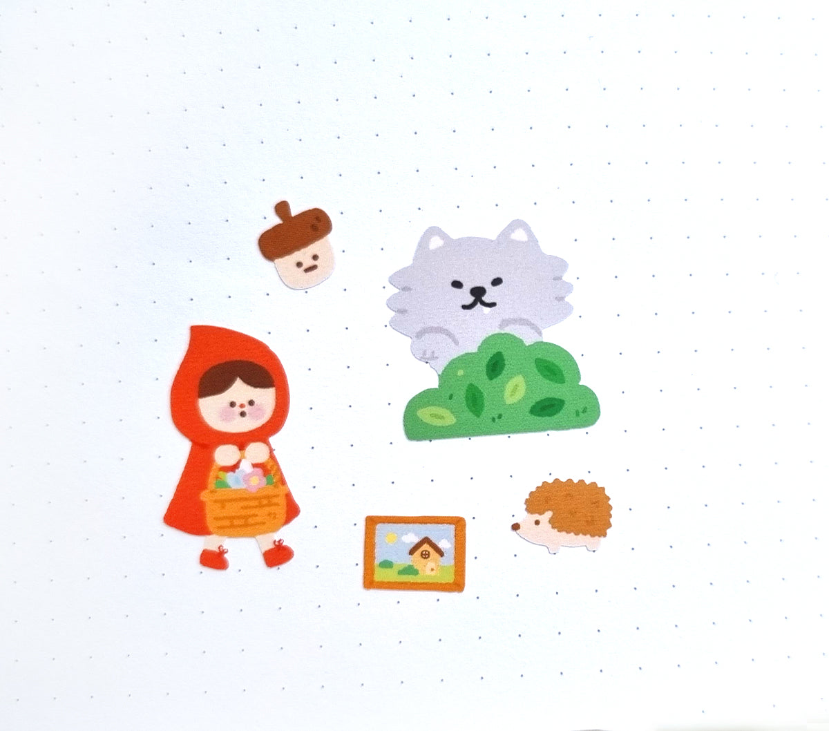 Little Red Riding Hood Sticker Sheet