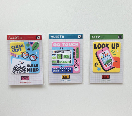 Sticker Cloth - Screen/ Lens Cleaner