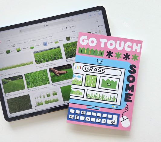Go Touch Some Grass Mni Poster