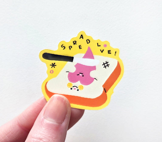 Spread Love Sticker