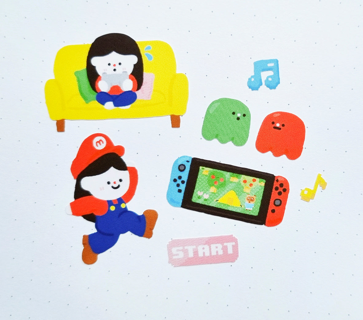 Game Night Sticker Sheet
