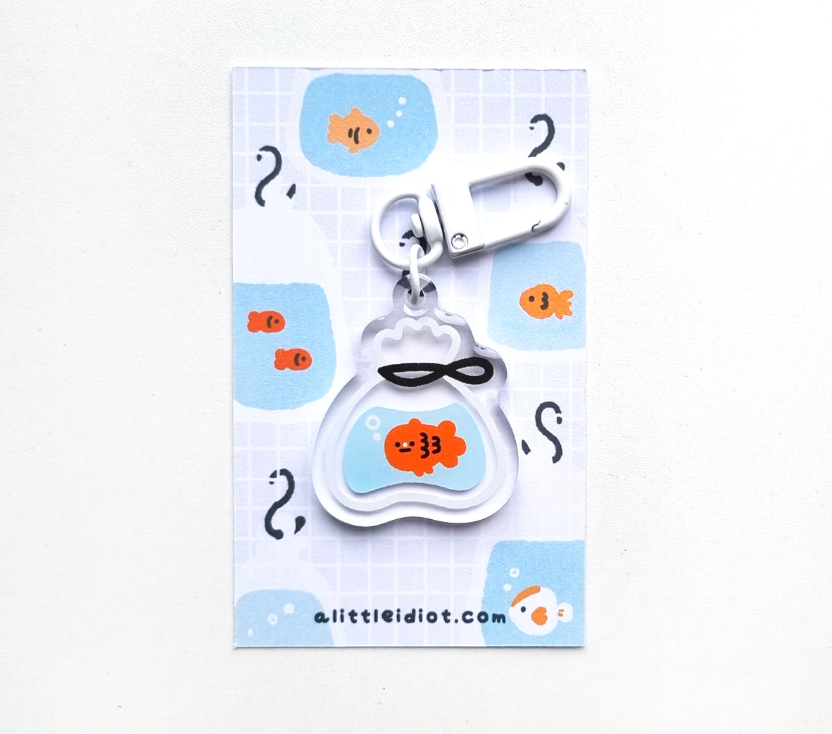 Goldfish Acrylic Keychain