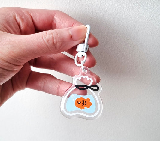 Goldfish Acrylic Keychain