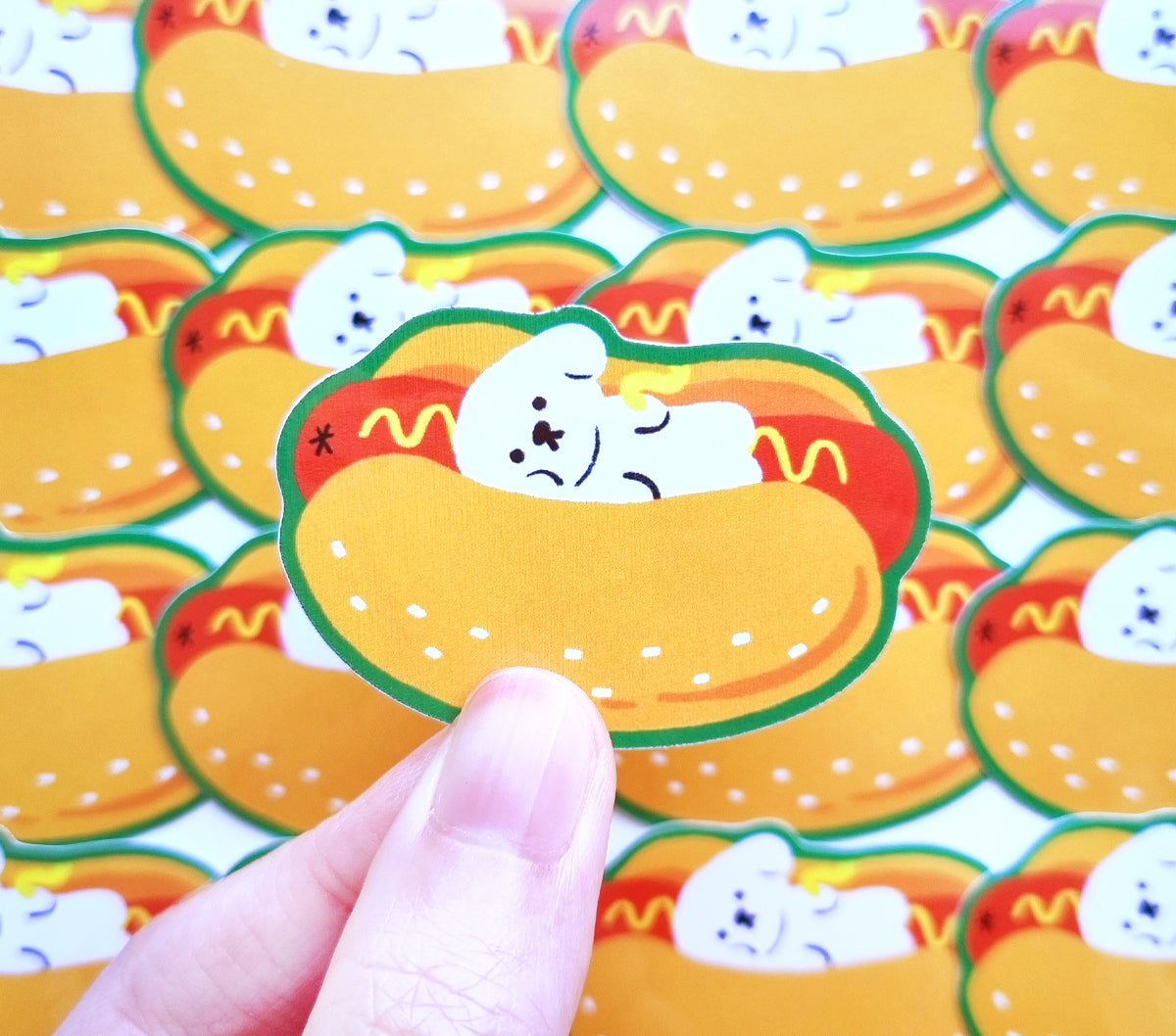 Hot Dog Sticker