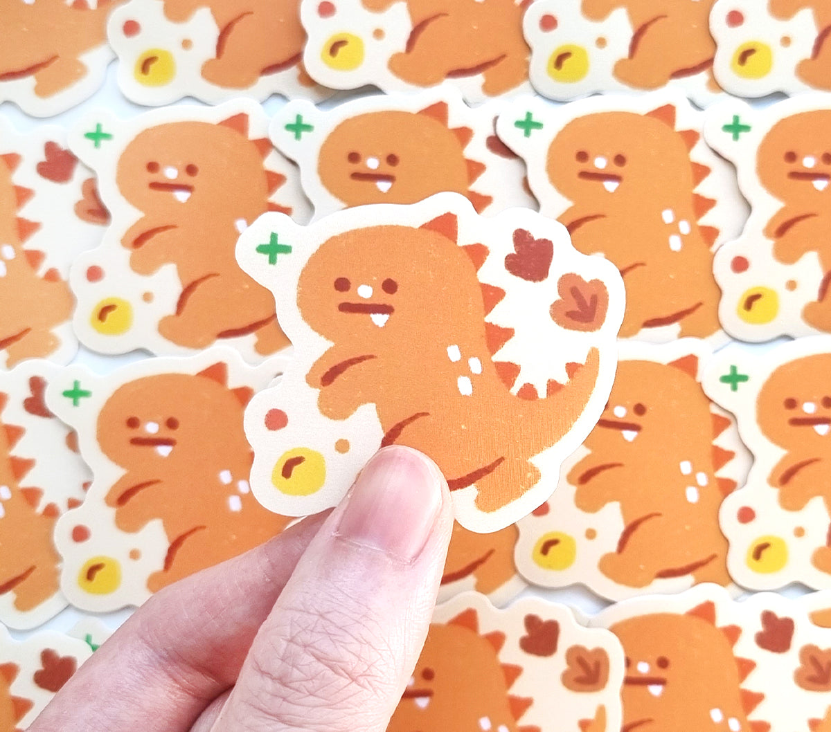Walking Dinosaur Sticker