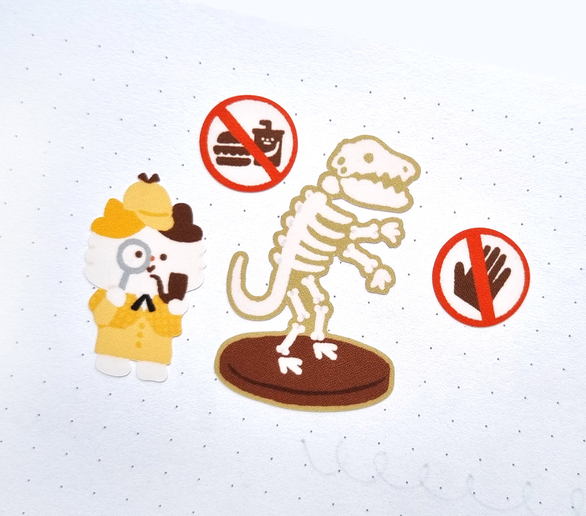 At the Museum Sticker Sheet