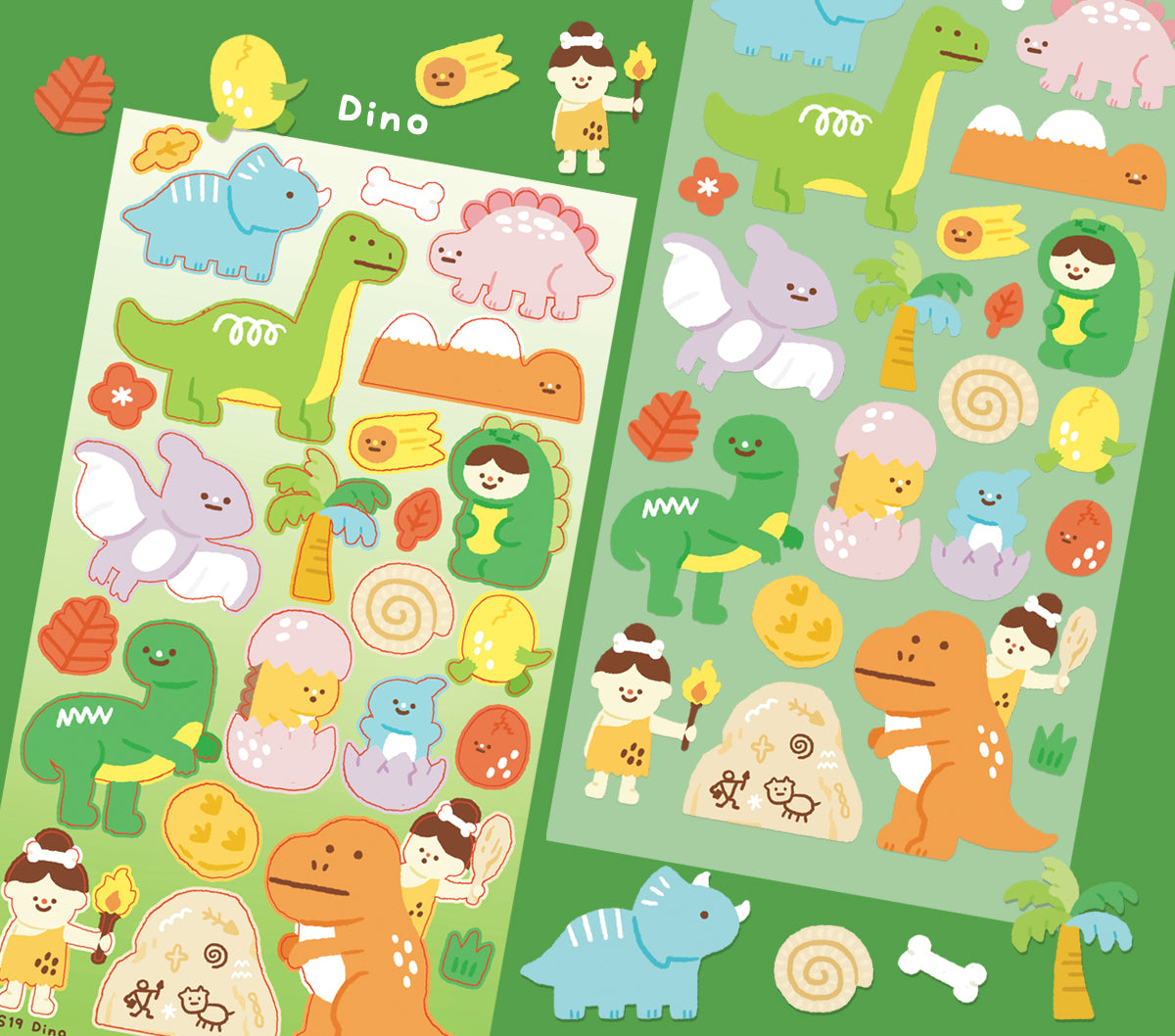Dino Sticker Sheet