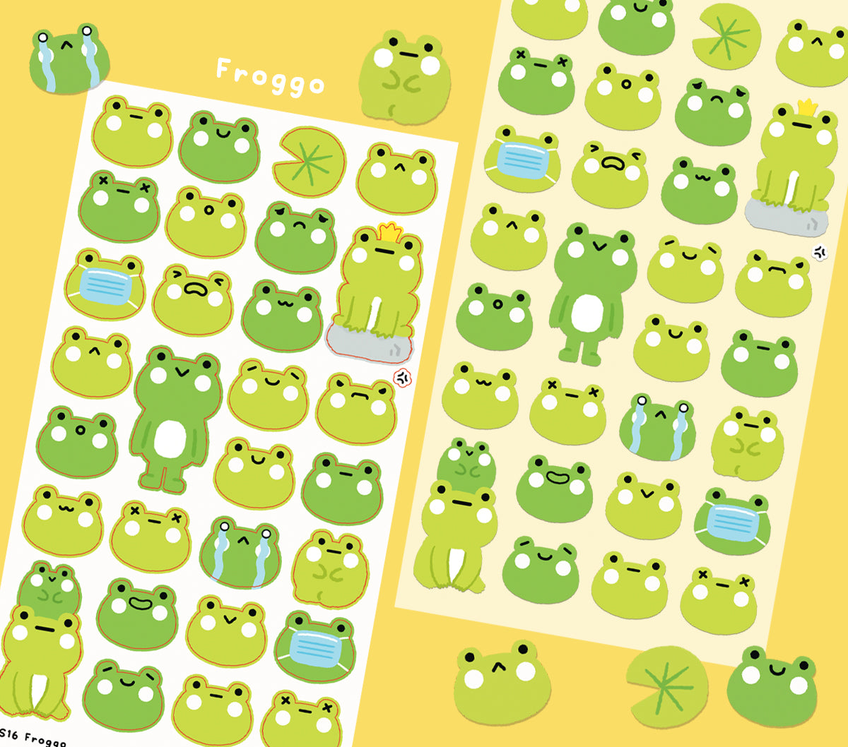 Froggo Sticker Sheet
