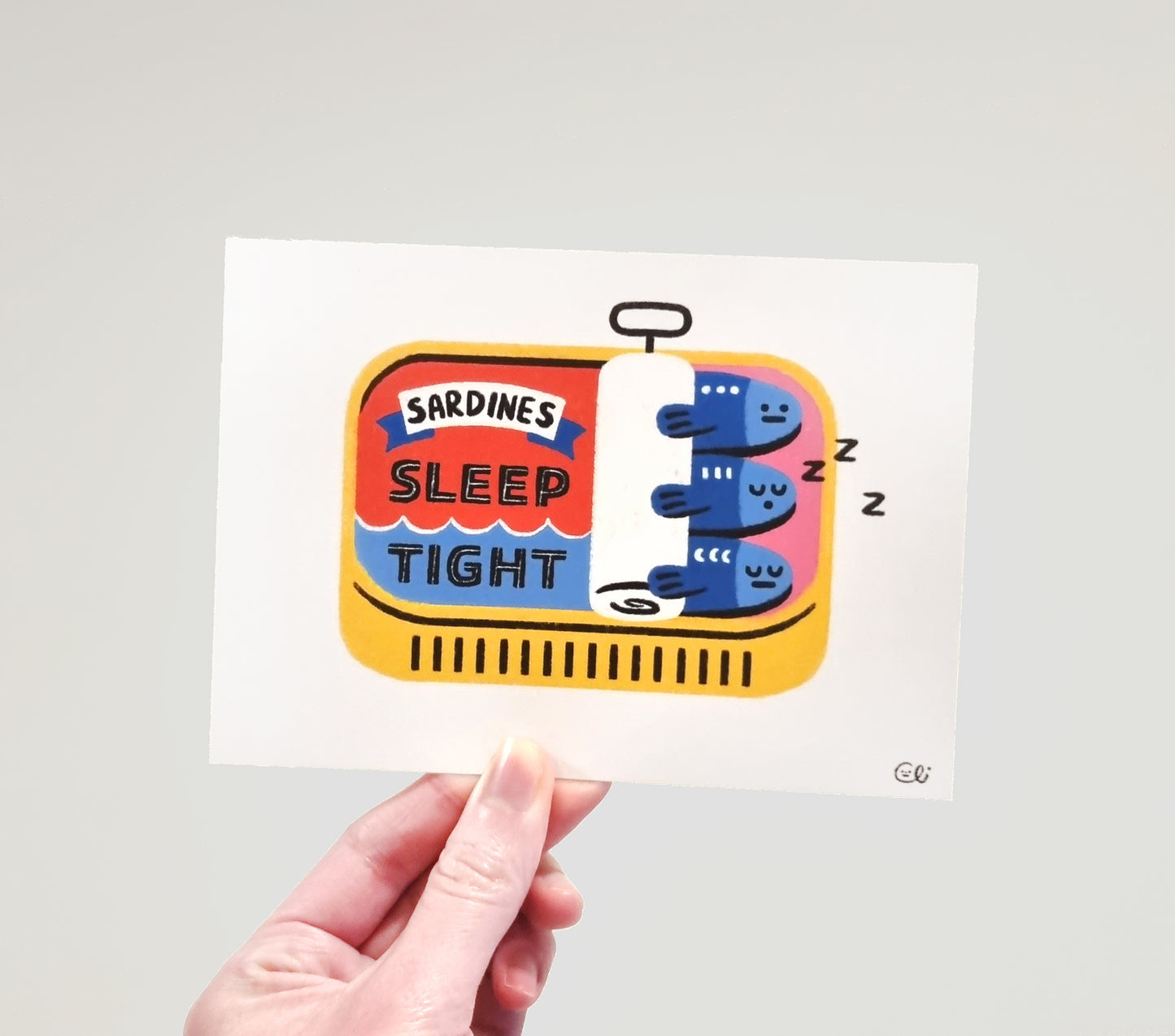 Sleep Tight  Canned Sardines Art Print [PATREON]