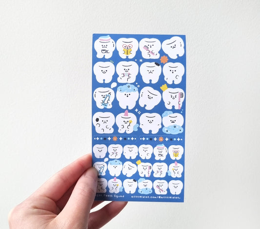 Tooth Squad Sticker Sheet