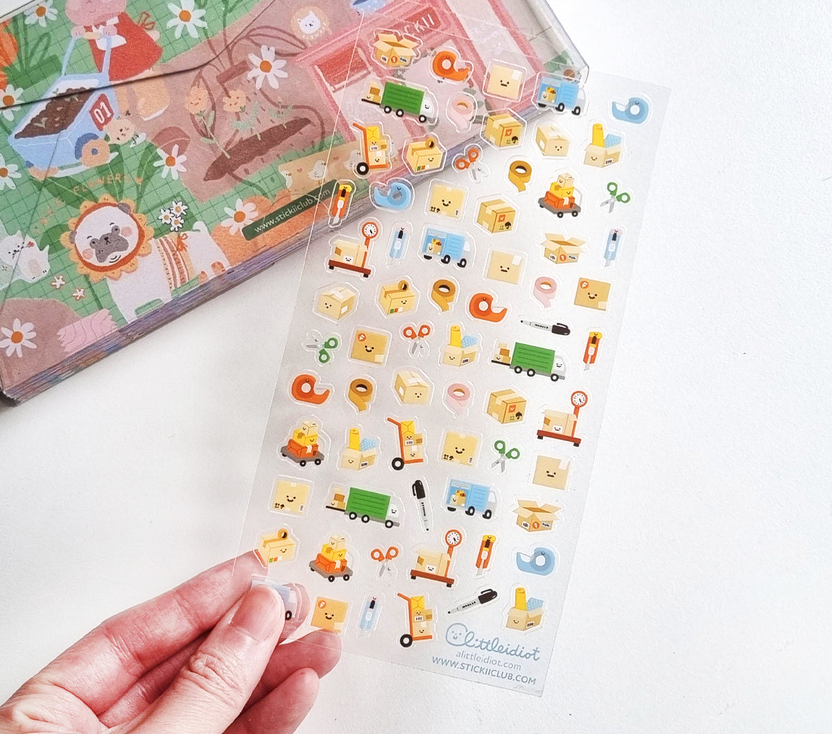 Packing Sticker Contents Packing & Shipping Sticker Sheet – alittleali