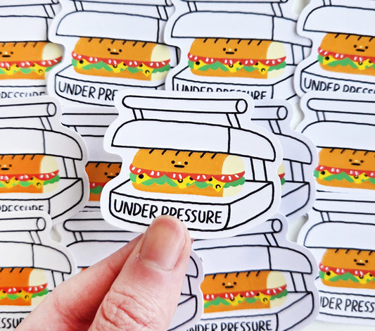 Under Pressure Sticker