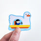 Swan Boat Sticker