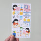 Get to Work Sticker Sheet