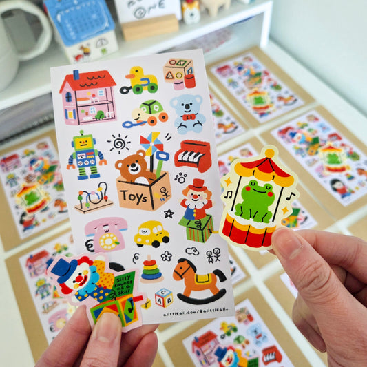 Toy Box Sticker Sheet [PATREON]