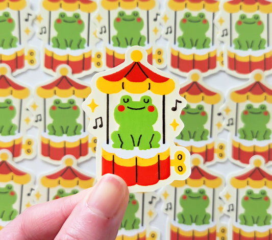 Froggo Music Box Sticker[PATREON]