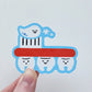 Tooth Brush Sticker [PATREON]