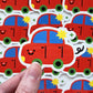 Little Red Car Sticker [PATREON]