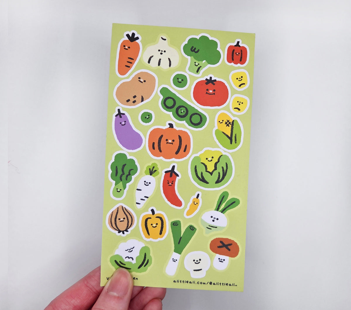 Vege Garden Sticker Sheet [PATREON]