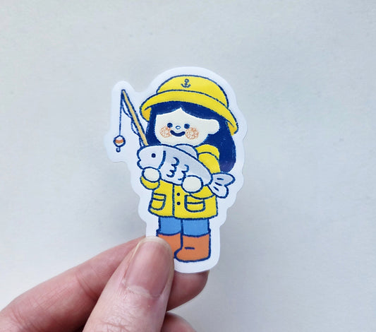 Little Fisherman Sticker [PATREON]