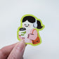 Girl with Coffee Sticker [PATREON]