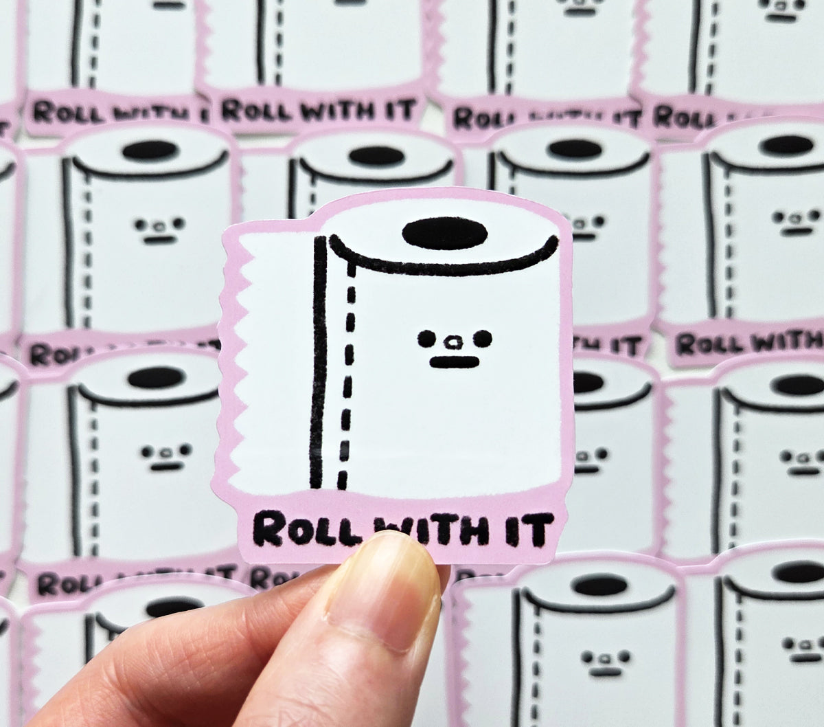 Roll With It Sticker [PATREON]
