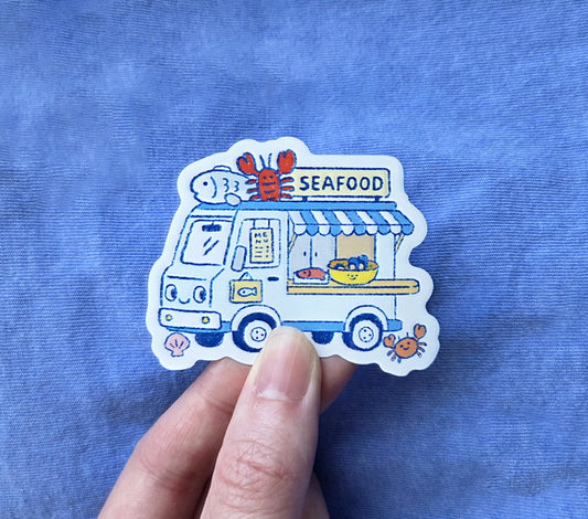 Seafood Truck Sticker [PATREON]