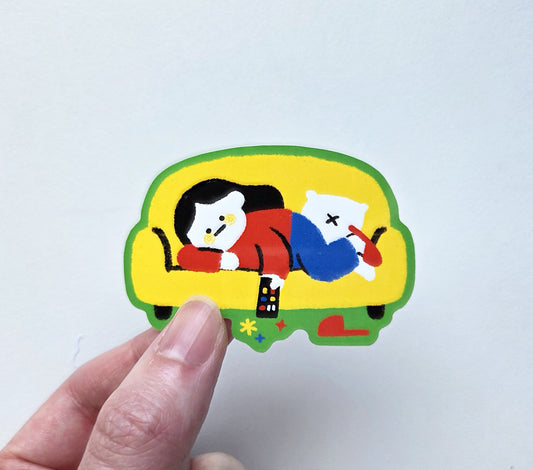 Let's Watch TV Sticker [PATREON]