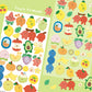 Fruit Friends Sticker Sheet