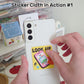 Sticker Cloth - Screen/ Lens Cleaner