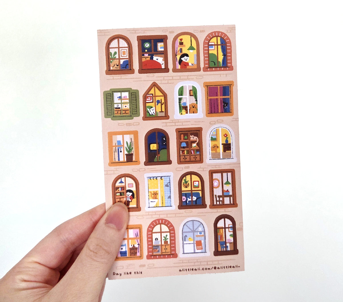 Day Like This Sticker Sheet [PATREON]