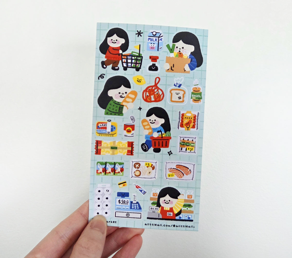 Supermarket Sticker Sheet [PATREON]