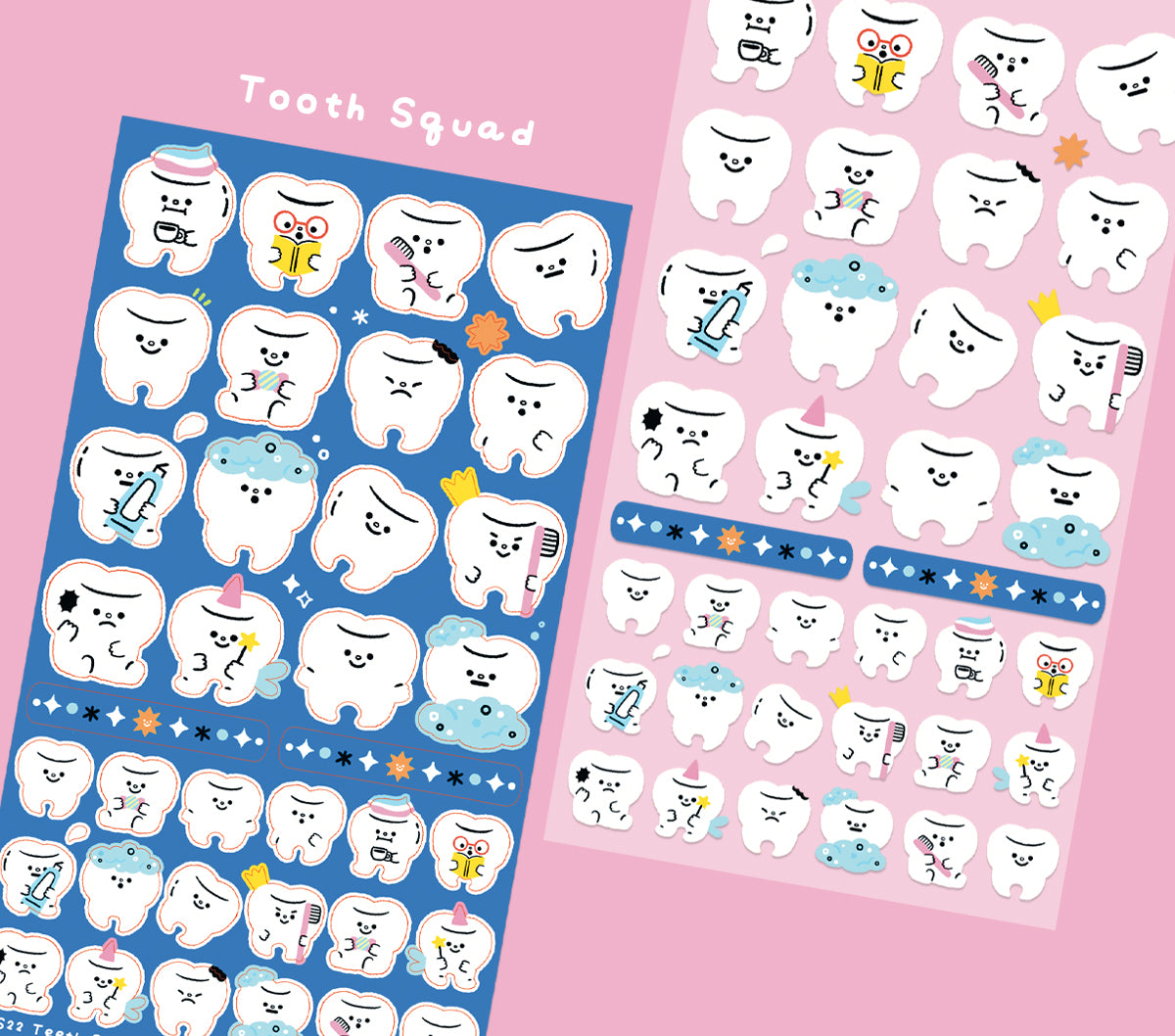 Tooth Squad Sticker Sheet
