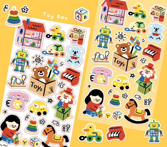Toy Box Sticker Sheet [PATREON]