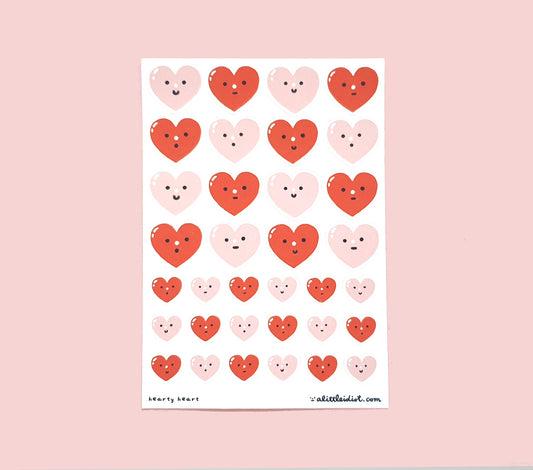 Little Hearts Sticker Sheets