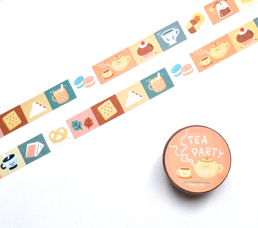 Tea Party Washi Tape [PATREON]