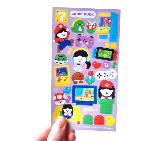Game Night Sticker Sheet