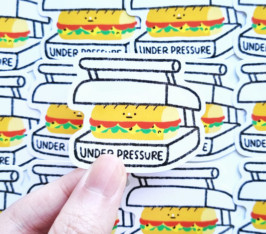 Under Pressure Sticker