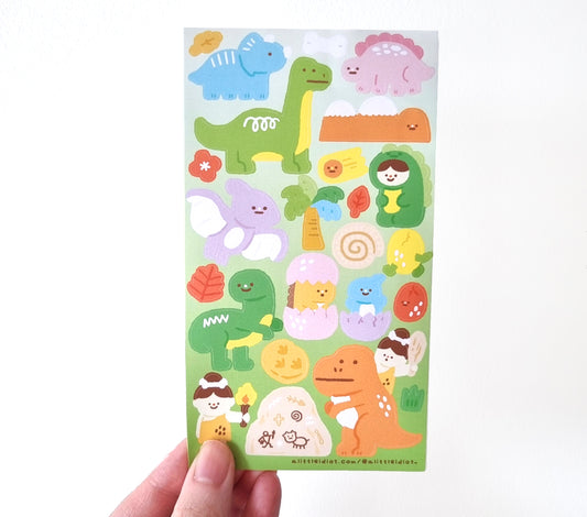 Dino Sticker Sheet