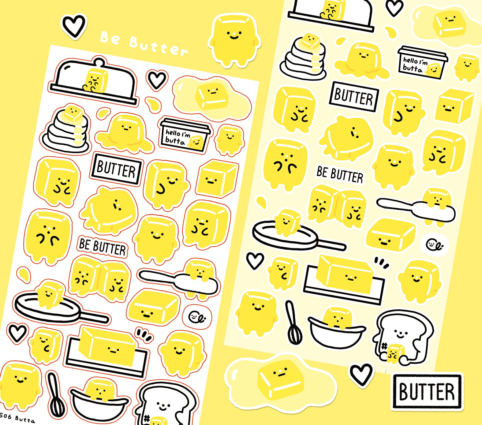 Buta Butter Butta the Butter Sticker Sheet – alittleali