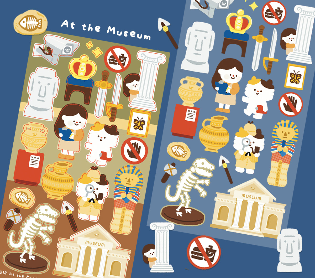 At the Museum Sticker Sheet – alittleali