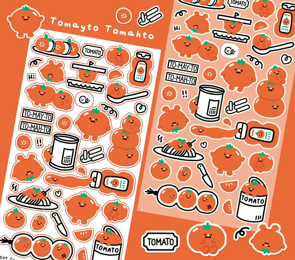 Tomato Sticker Sheet
