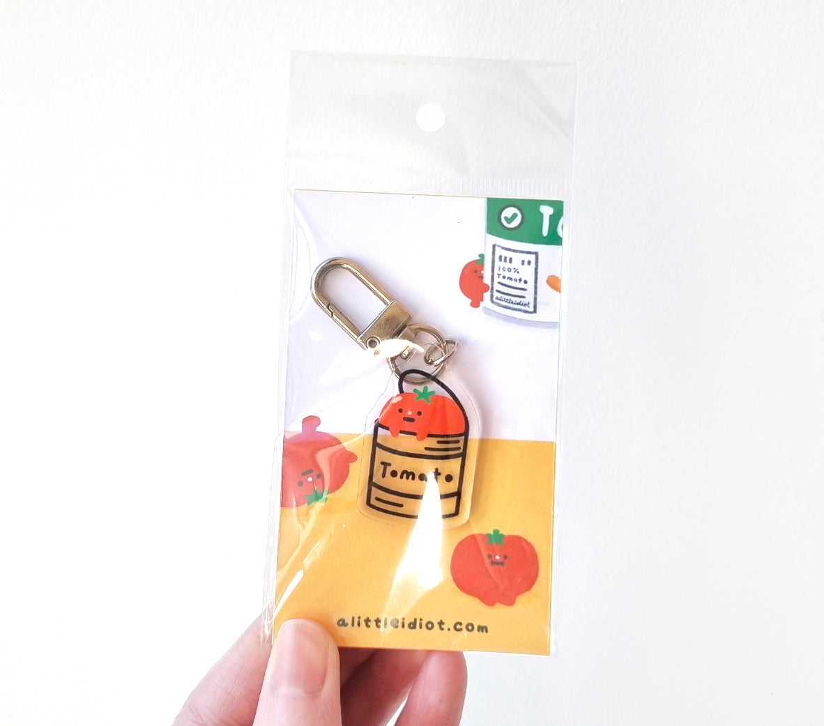 Tomato Can Acrylic Keychain [PATREON]