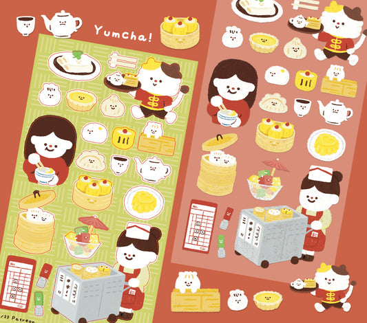 Yumcha! Sticker Sheet [PATREON]